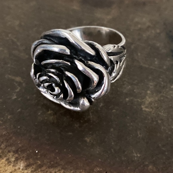 925 sterling silver queen baby rose ring - Picture 3 of 3
